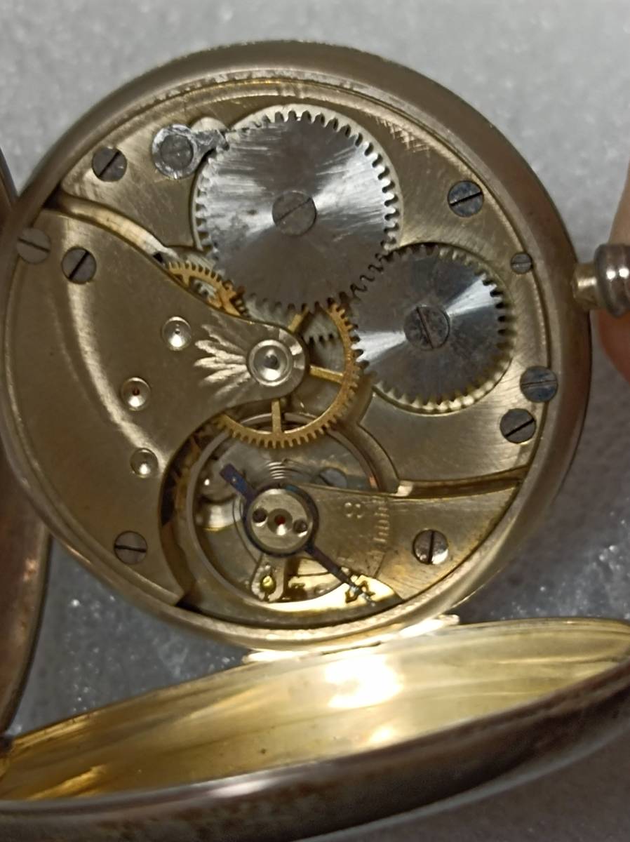 懐中時計 セイコーエンパイア（銀９００ スモセコ付き） ・手巻き・動作品の画像7
