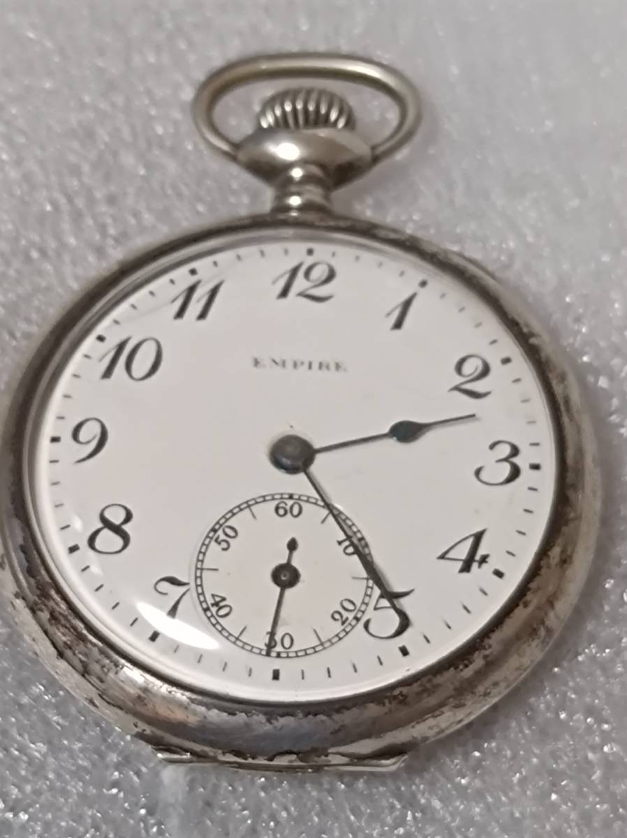 懐中時計 セイコーエンパイア（銀９００ スモセコ付き） ・手巻き・動作品の画像4