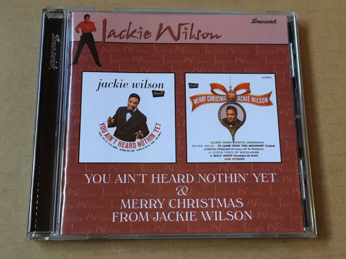 ジャッキー・ウィルソン●輸入盤:2in1[You Ain't Heard Nothin' Yet/Merry Christmas From Jackie Wilson]Edsel Records_画像1