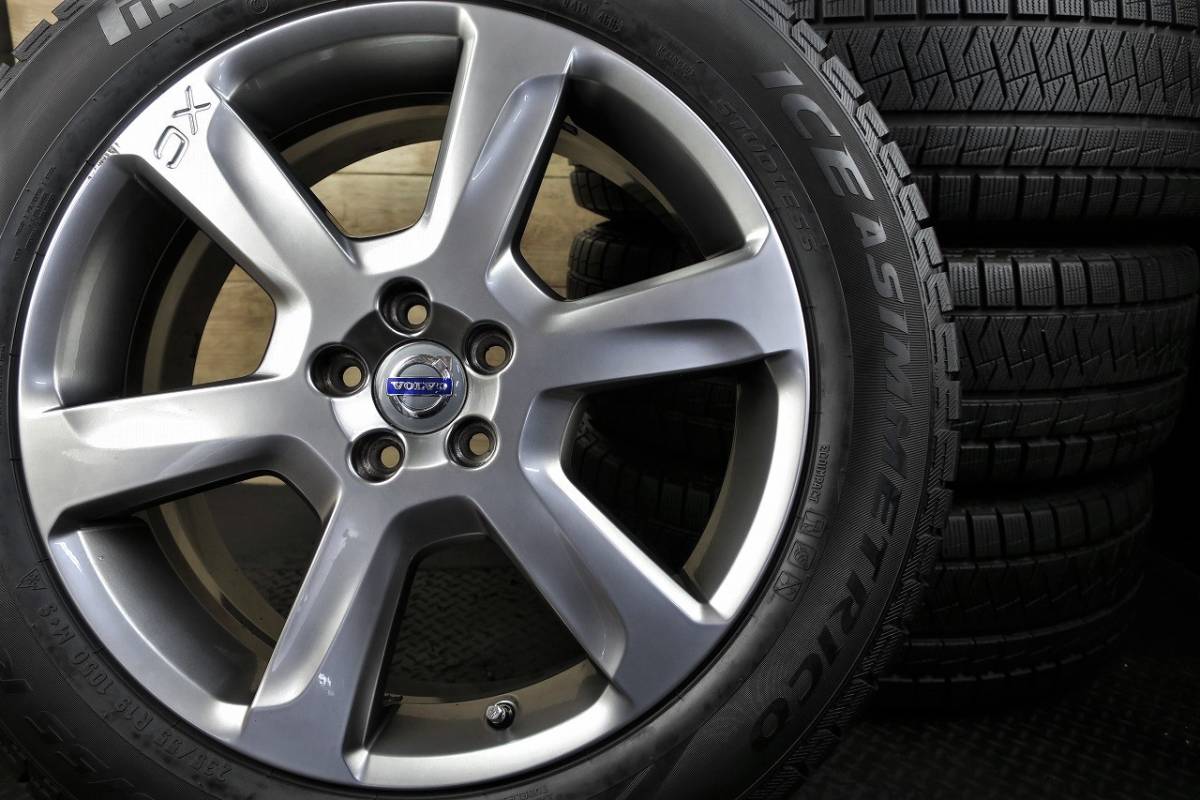 高品質低価 235/55R19 19インチ ボルボ XC60 BIGWAY EURO AFG(シルバー