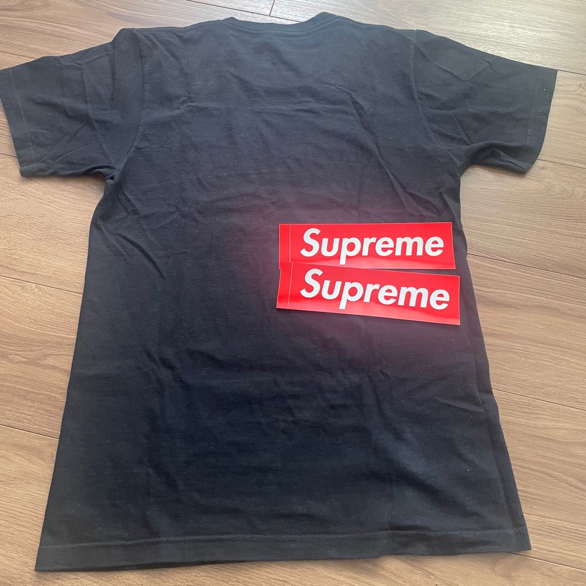 Supreme Tee インターナショナル ステッカー付き サイズS Tシャツ
