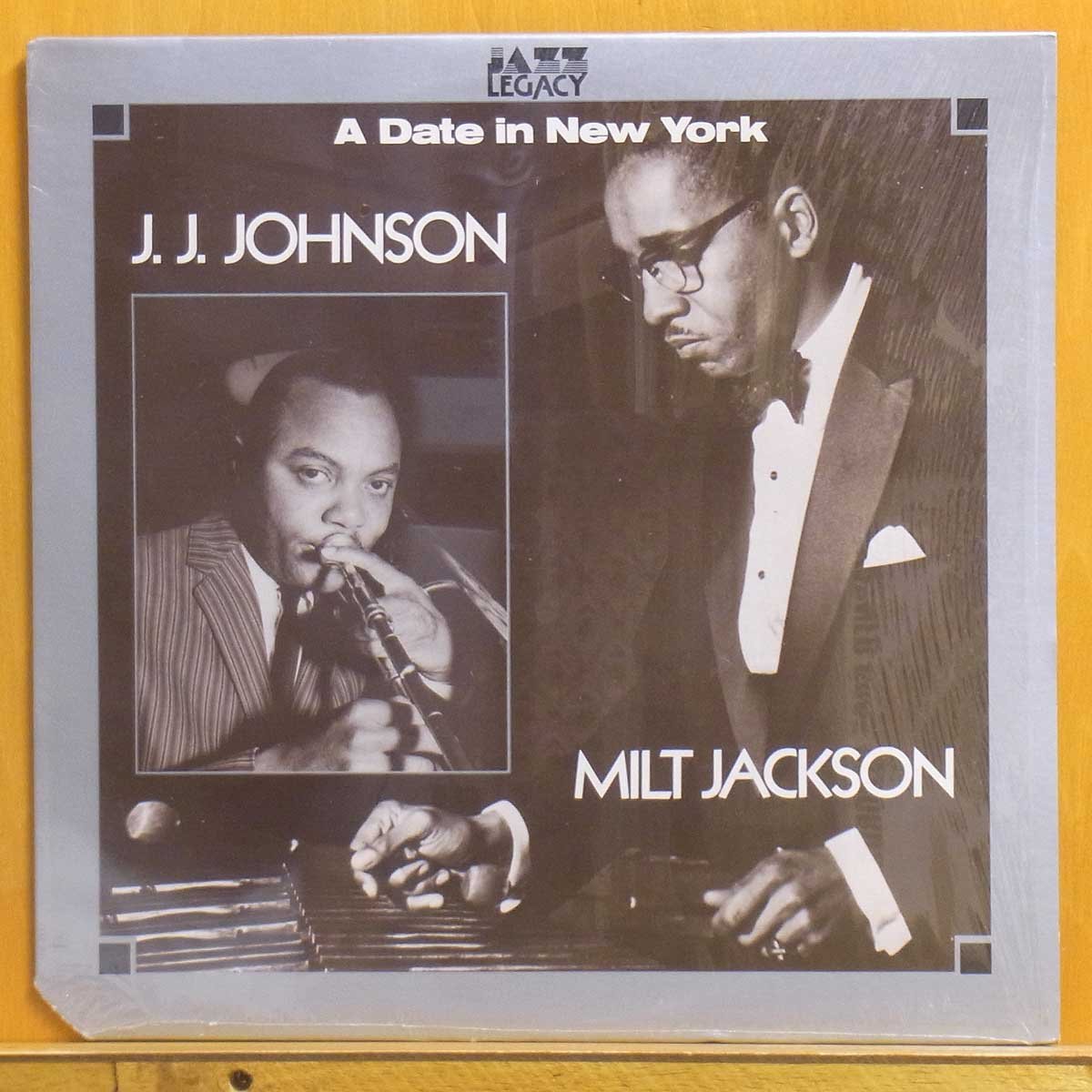 ●シュリンク美品!★J.J. Johnson & Milt Jackson『A Date In New York』US LP #60171_画像1