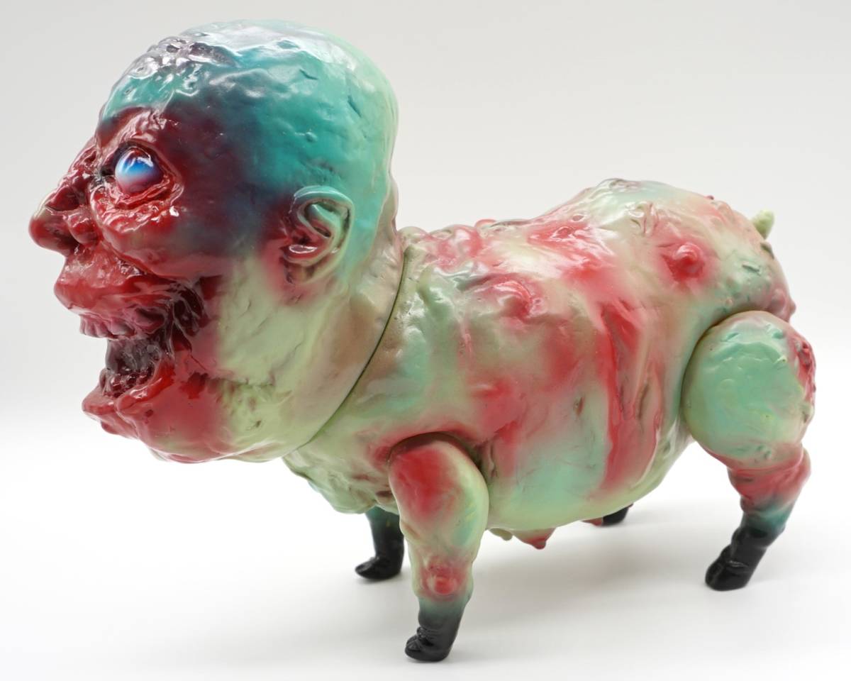 Yahoo!オークション - Kaiju Tan 人面豚 MADPIGMAN 薄緑成型 Yahoo!オークション - Kaiju Tan 人面豚 MADPIGMAN 薄緑成型