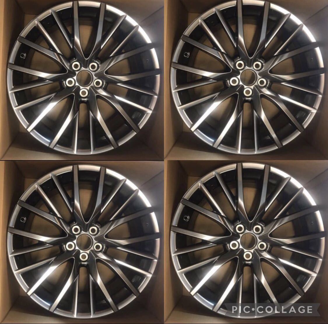新品 レクサス RX ホイール lexus 20インチ 4本 純正 Fスポーツ 後期