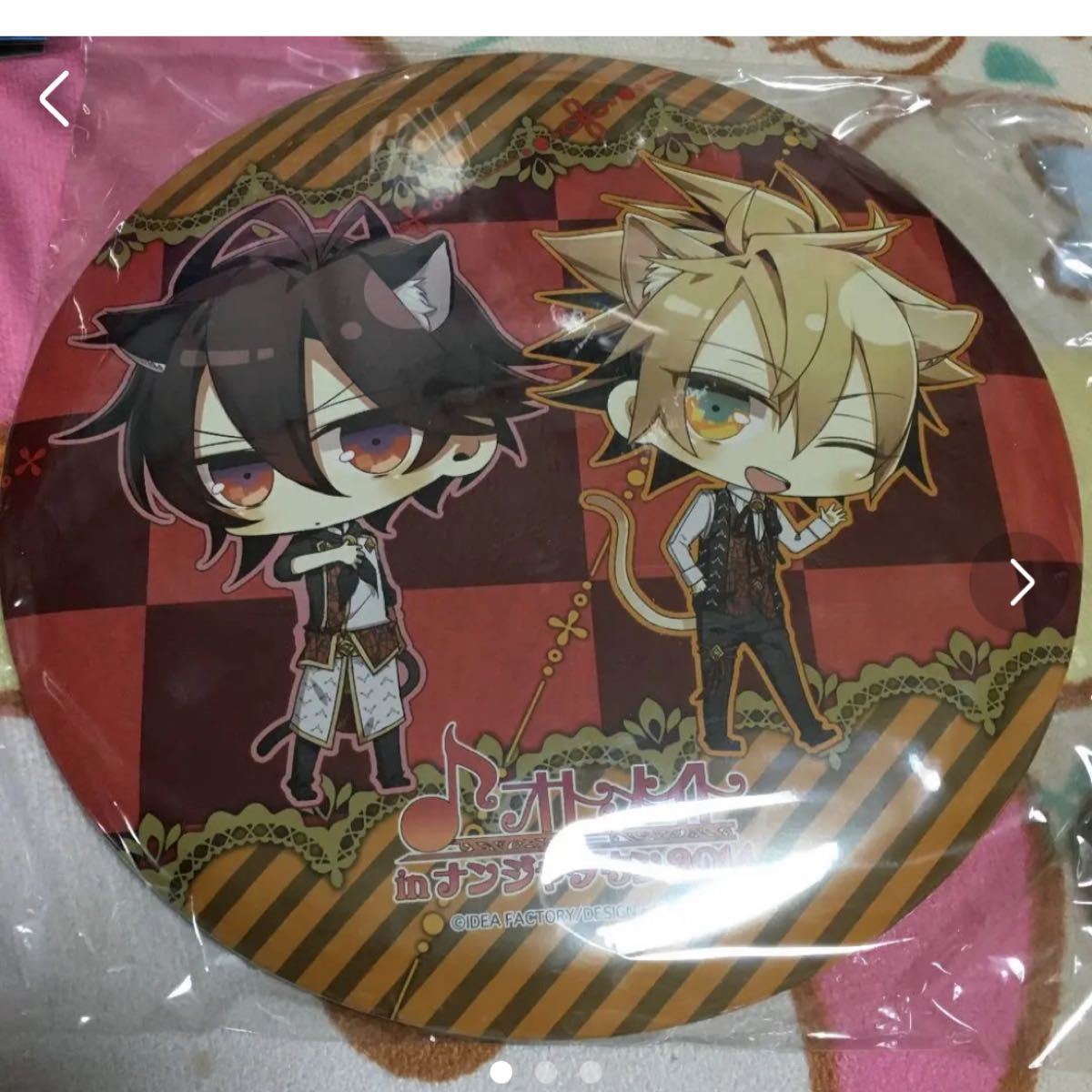 AMNESIA 25cm缶スタンド ナンジャタウン トーマ シン アムネシア 缶バッジ 缶バッチ