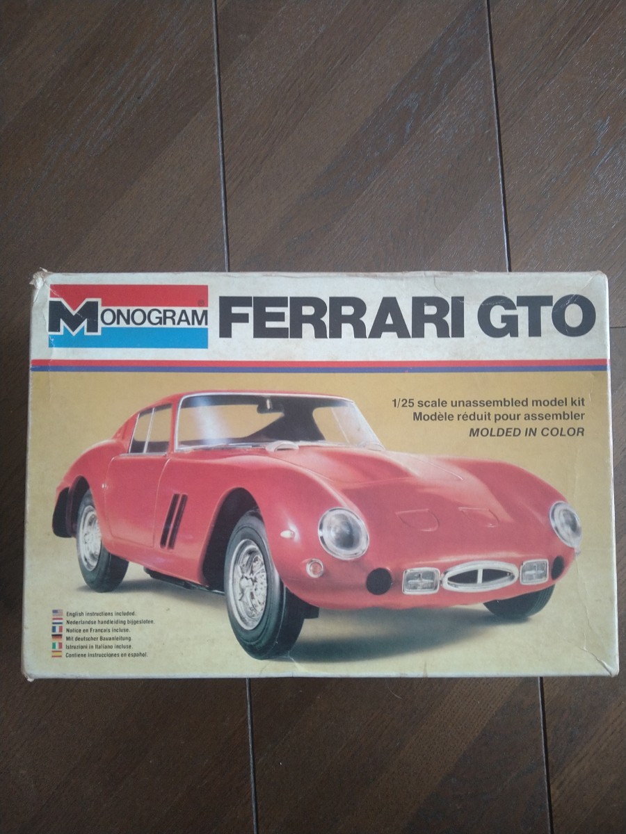 米国製モノグラム社製 1/25 フェラーリ250GTO|Yahoo!フリマ(旧 米国製モノグラム社製 1/25 フェラーリ250GTO|Yahoo!フリマ(旧