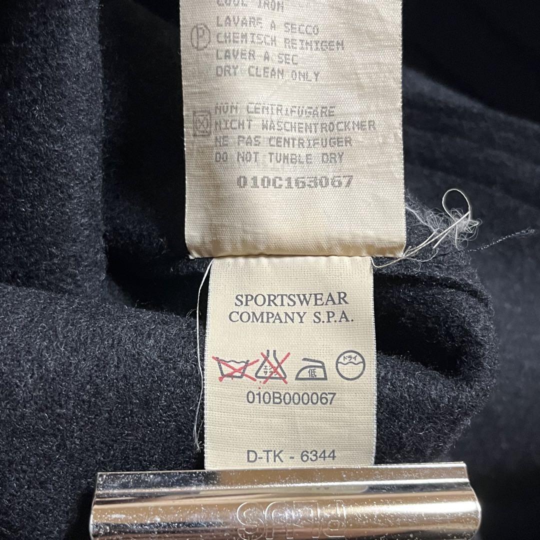 美品】1996aw C.P COMPANY ウール ワイド ステンカラーコート