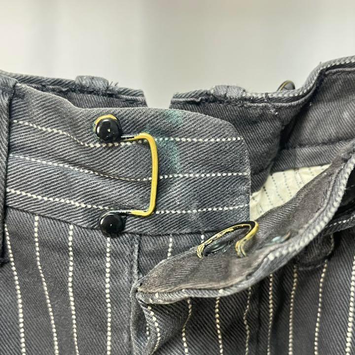RRL ブラックインディゴ ウォバッシュ ワークパンツ トラウザー RRL ブラックインディゴ ウォバッシュ ワークパンツ トラウザー