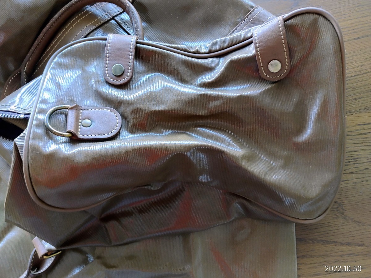 ボストン バッグ   旅行鞄   大きい バック   ショルダーベルト付   サイドバック付   昭和 レトロ