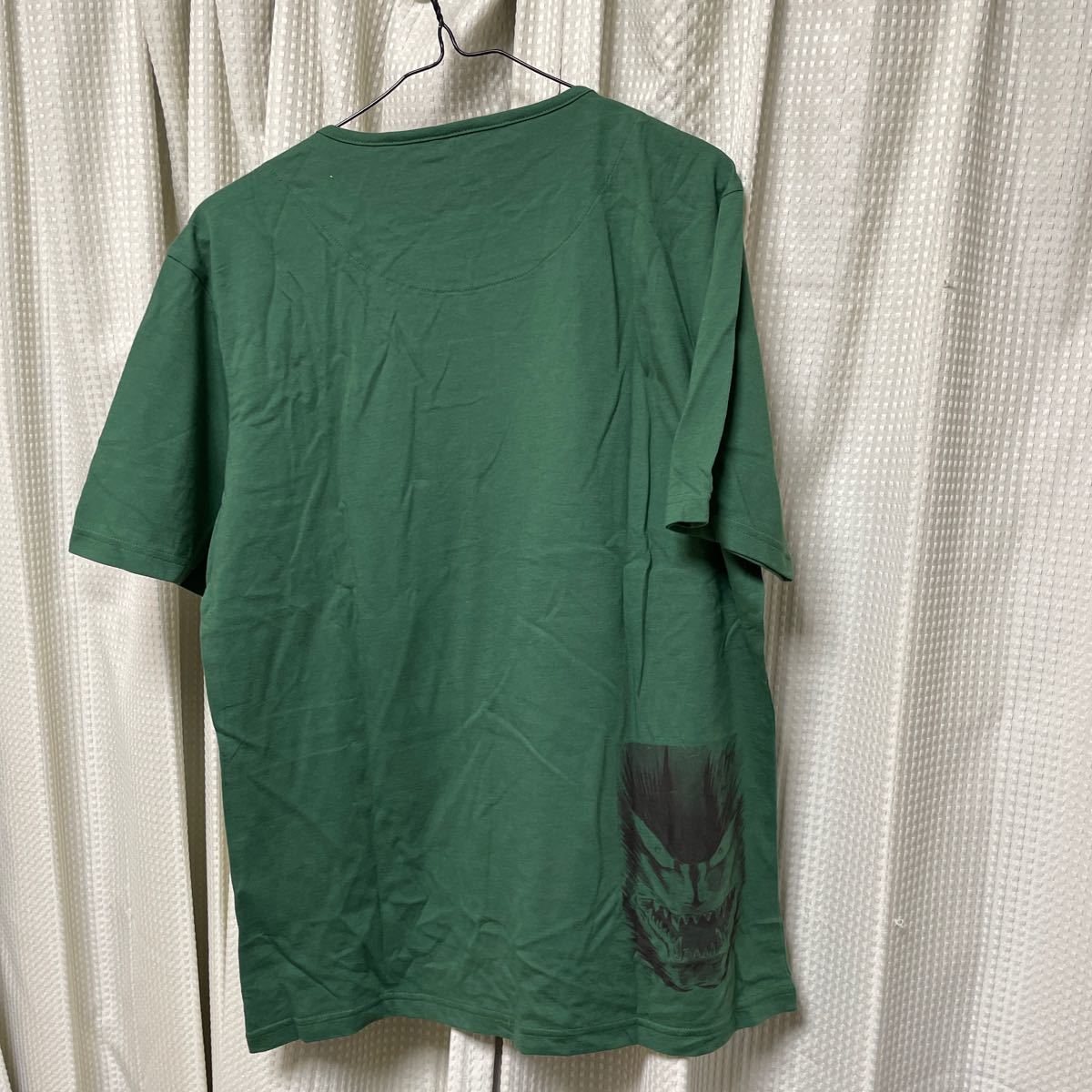 デビルマン　Tシャツ  緑　Lサイズ(CUL-T、カルト)