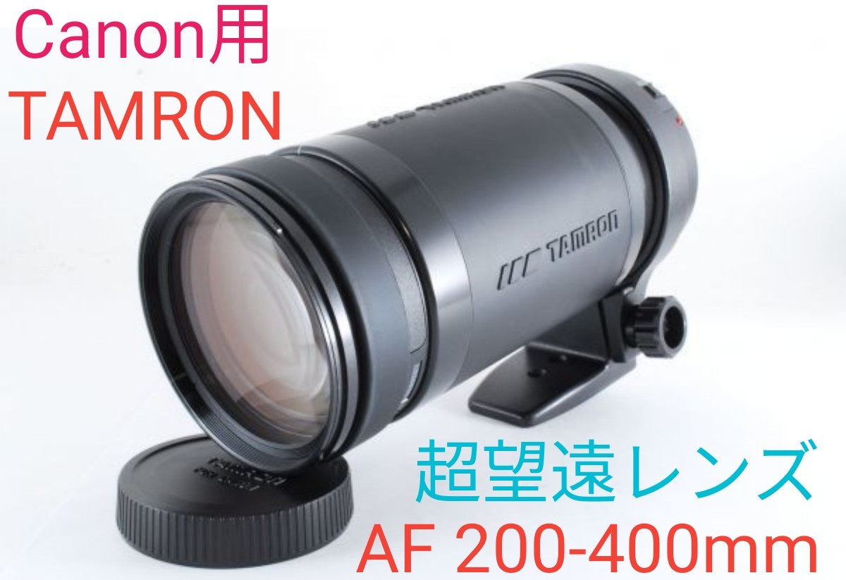 最後の1本 超望遠レンズ 【Canon用】TAMRON AF 200-400mm｜PayPayフリマ