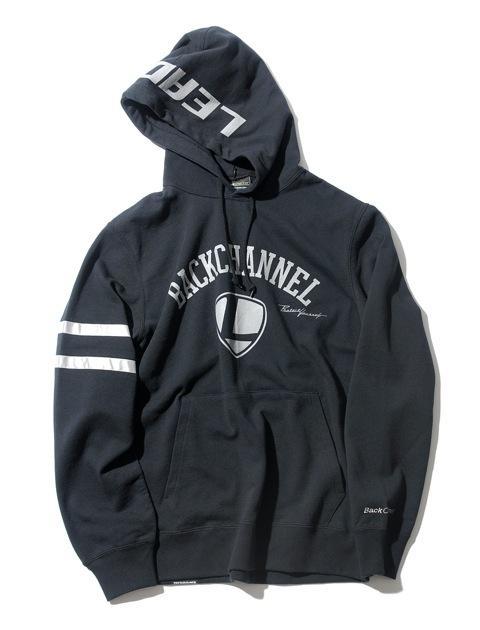 代引可】 BACK CHANNEL×LEADER BIKES/バックチャンネル/pullover parka