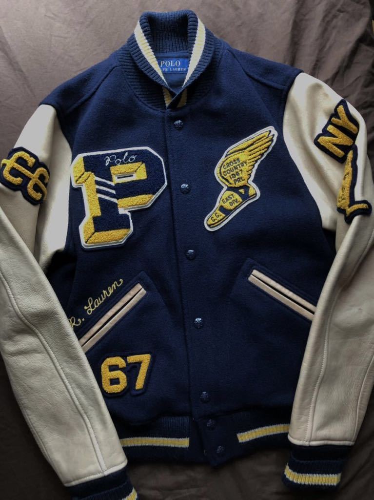 名作】極美品 50周年記念 POLO RALPH LAUREN ICONIC LETERMAN VARSITY