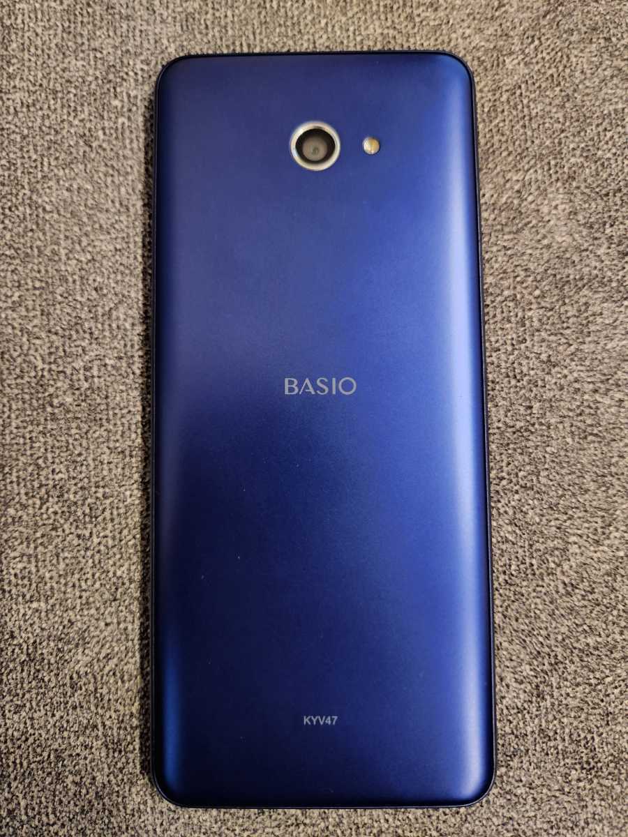 BASIO4 KYV47 ロイヤルブルー Royal Blue au シムロック解除済み BASIO4 KYV47 ロイヤルブルー Royal Blue au シムロック解除済み