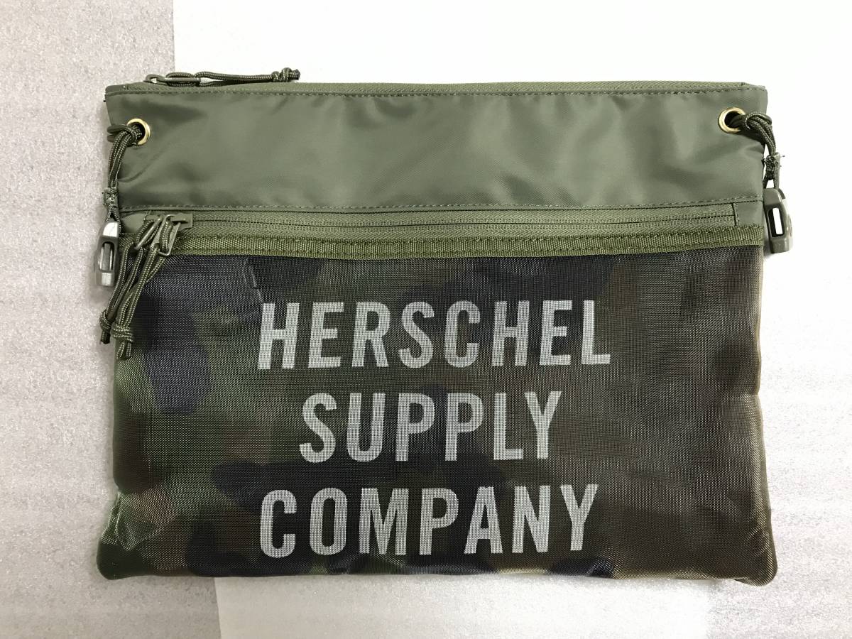 Herschel Supply Co. × Kinetics Alder EX Mesh ハーシェル キネティクス サコッシュ バッグ_画像1