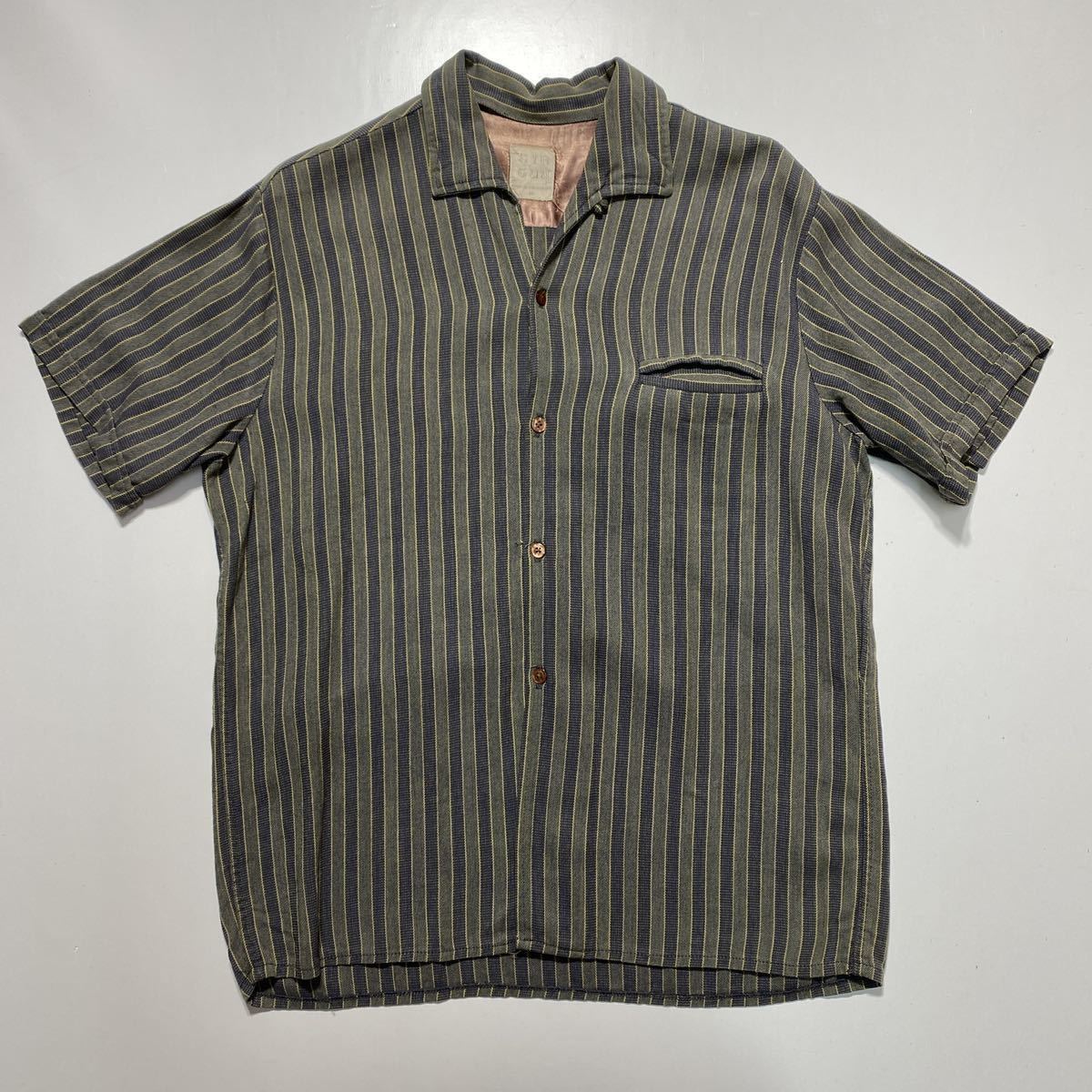 愛用 1960年代 SHIRT RAYON S/S GUY SIR Vintage 【M】1960s