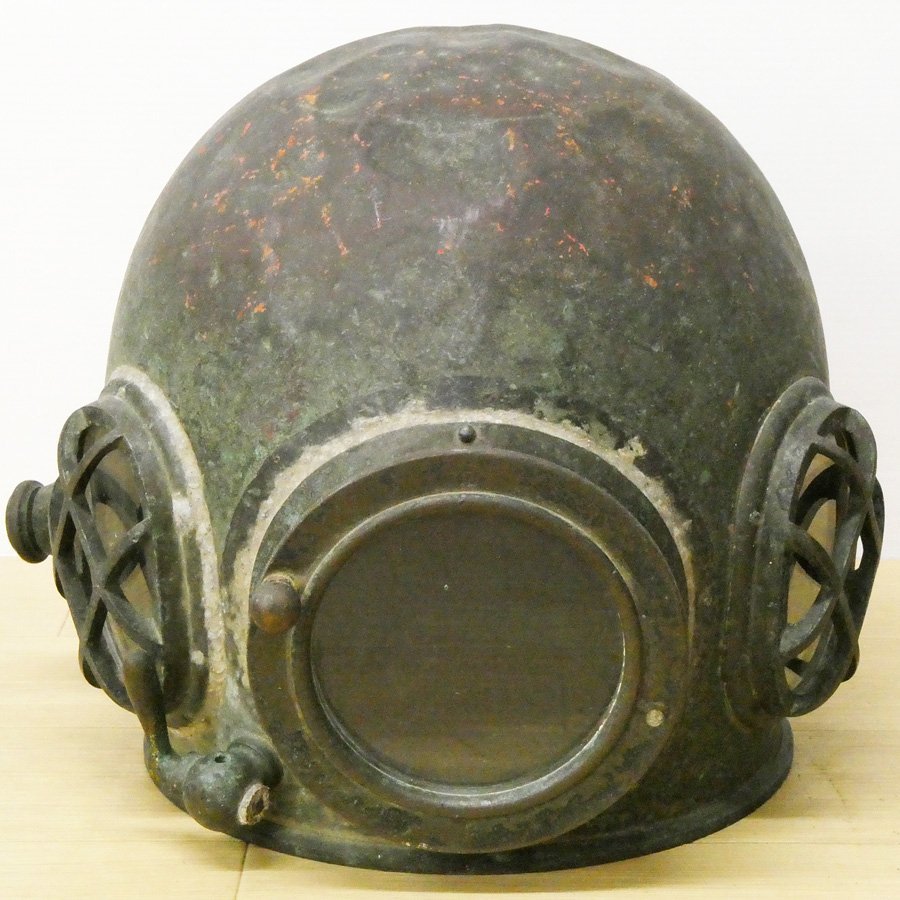# редкий!! античный латунный . вода шлем дайвинг шлем масса примерно 7.5kg судовой товар морской интерьер . рекомендация!