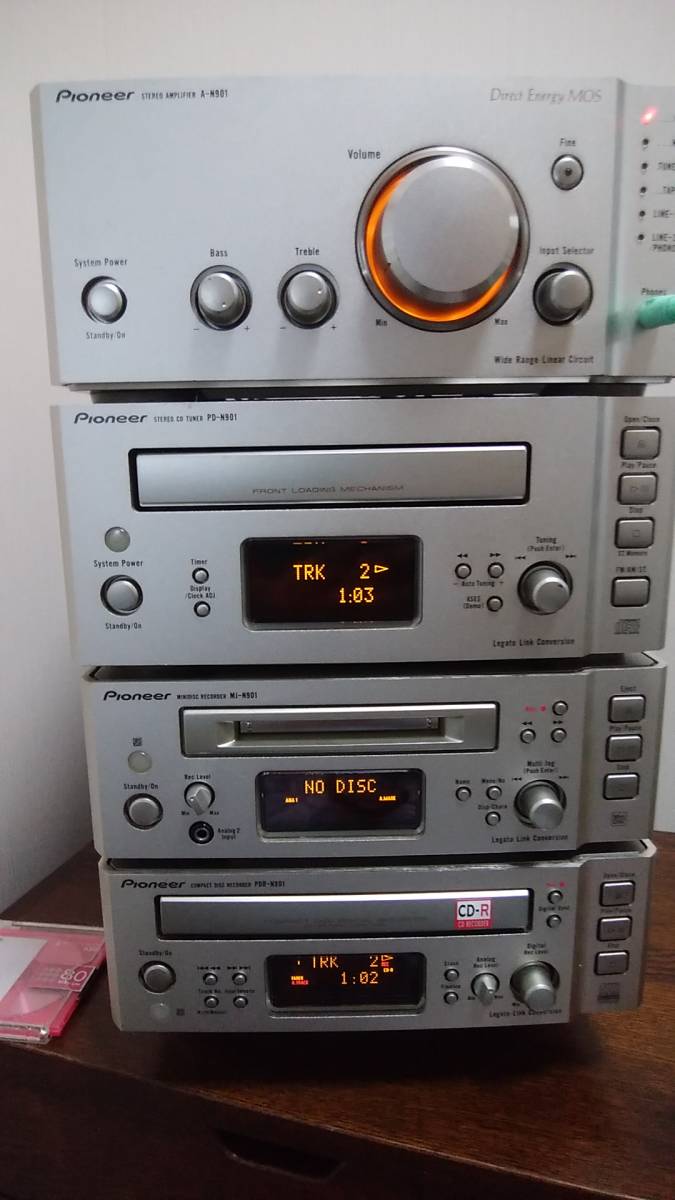 Pioneer プリメインアンプ　CDプレーヤー　A-N701 PD-N901