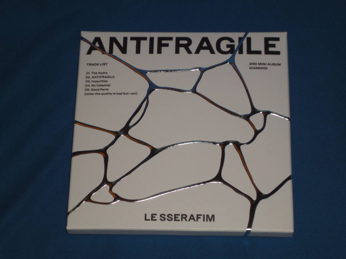 LE SSERAFIM 　ル セラフィム　★CD 『ANTIFRAGILE 』COMPACT Ver. DIAMOND ★ 未視聴美品　トレカ無_画像1