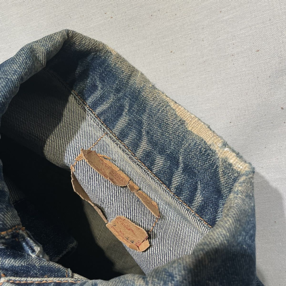 SIZE44】60s Levi's 557 移行期 70505 BIG E デニムジャケット SIZE44】60s Levi's 557 移行期 70505 BIG E デニムジャケット