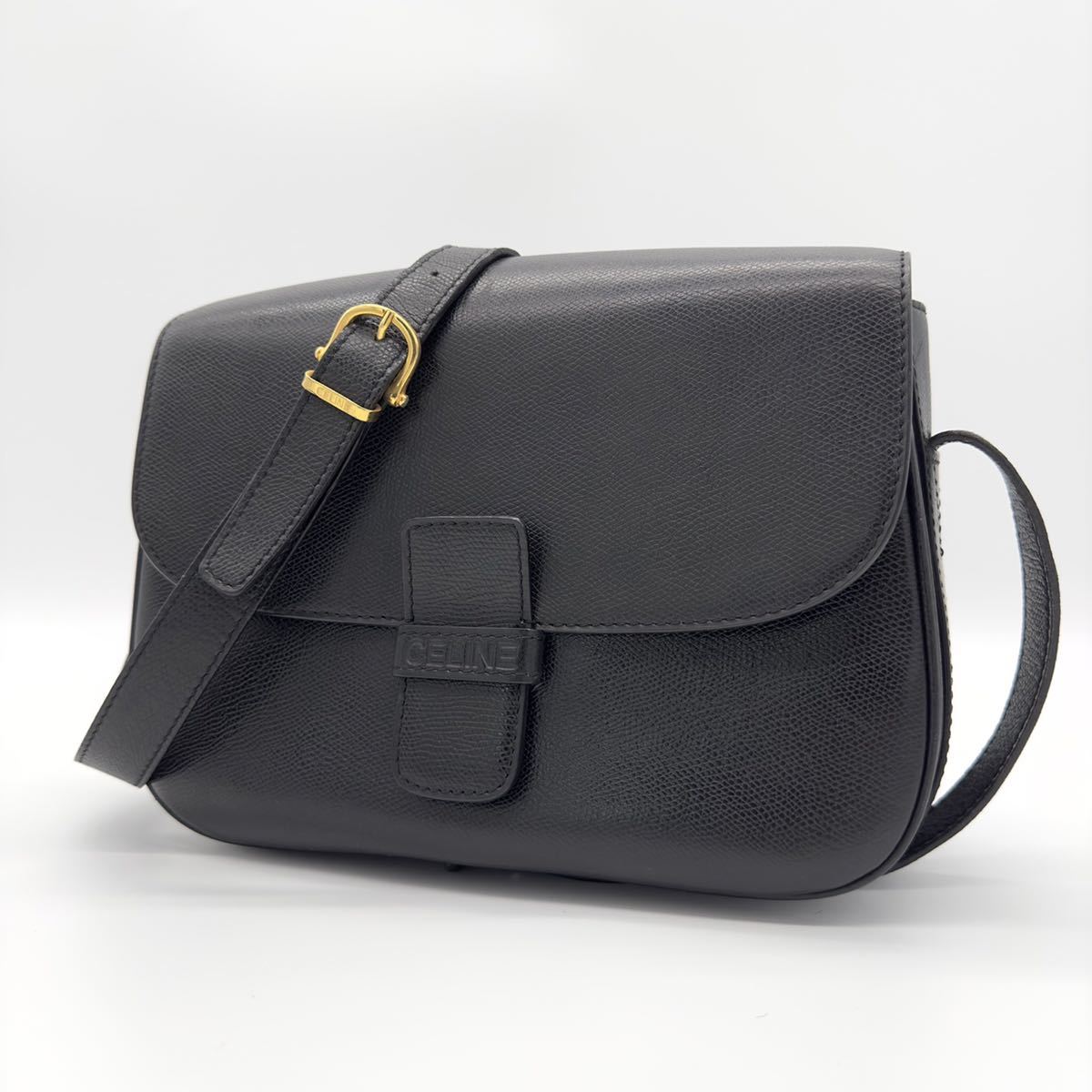 1円〜 【美品】CELINE セリーヌ オールドセリーヌ ショルダーバッグ ...