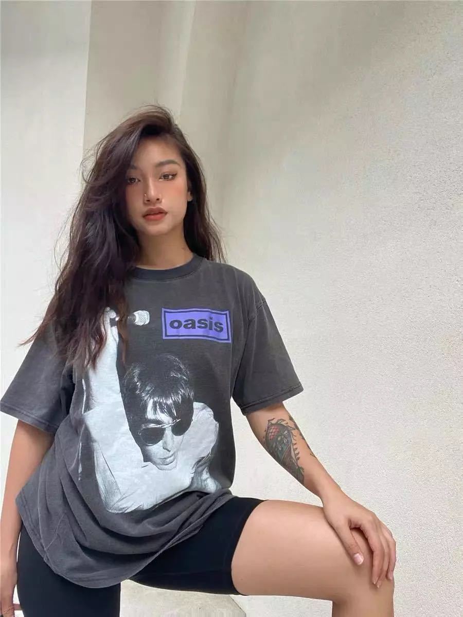 OASISオアシス】 Wサイド VINTAGE STYLE Tシャツ|Yahoo!フリマ OASISオアシス】 Wサイド VINTAGE STYLE Tシャツ|Yahoo!フリマ