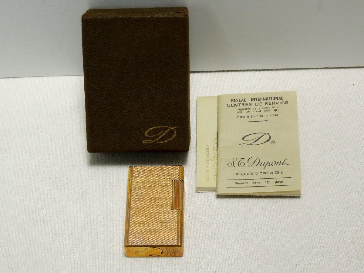 S.T.Dupont デュポン ライター ジャンク扱いとして 人気を誇る www