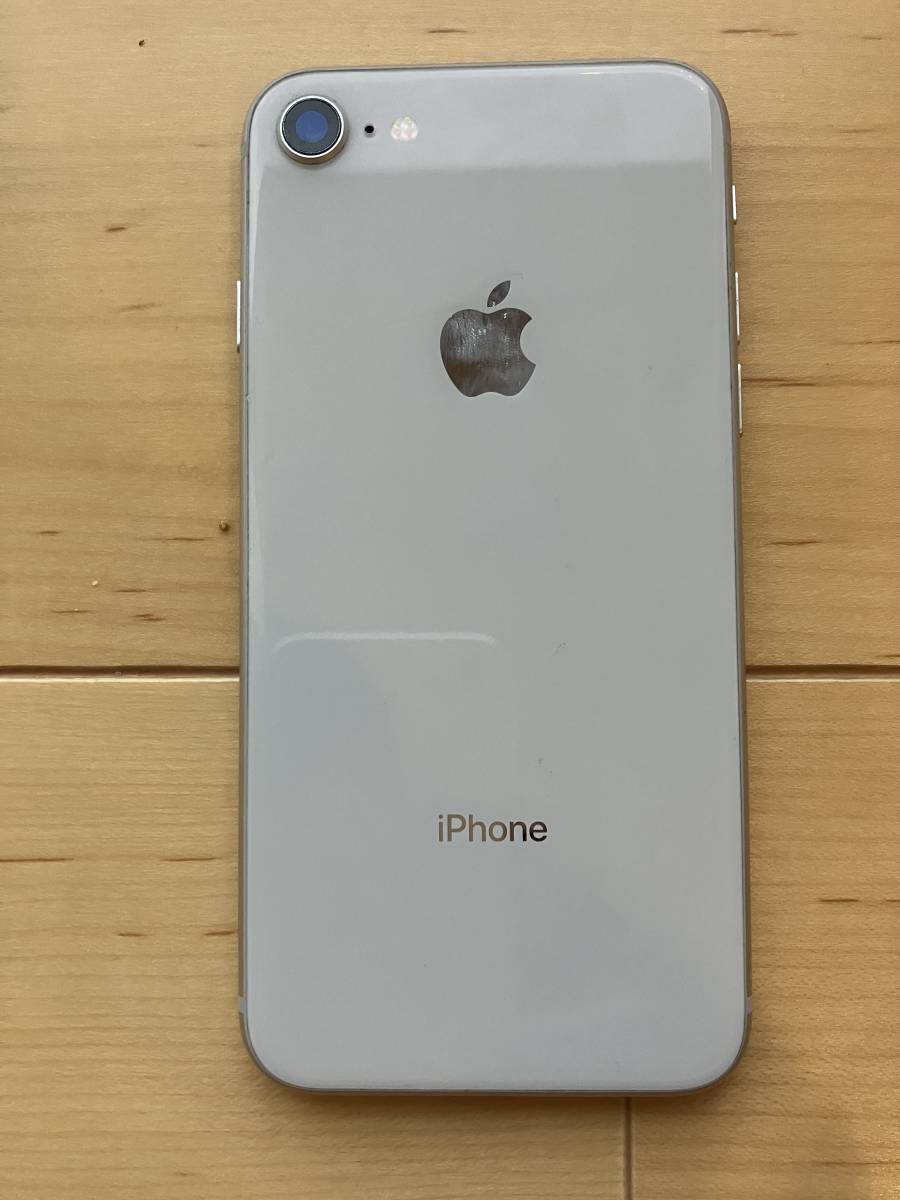 日本製 美品)Apple iPhone 8 64GB シルバー SIMフリー 本体のみ 日本製 美品)Apple iPhone 8 64GB シルバー SIMフリー 本体のみ