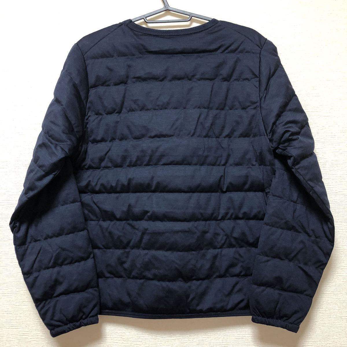 値引 Sサイズ 新品タグ付 ナナミカ 保温 ダウンスウェット インナー