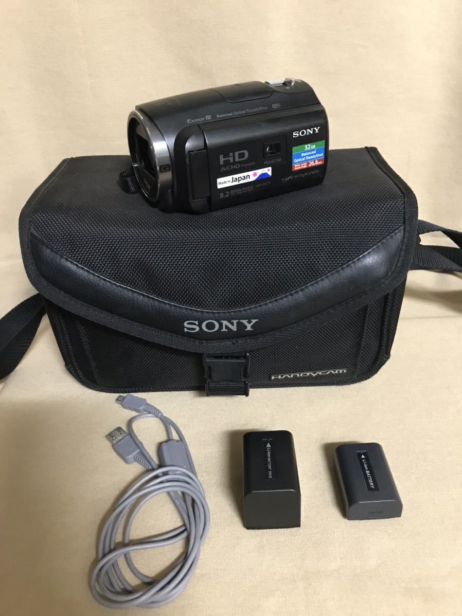 SONY ソニー Handycam ハンディカム HDR-PJ670 ソフトキャリングケース付き デジタルHDビデオカメラレコーダー