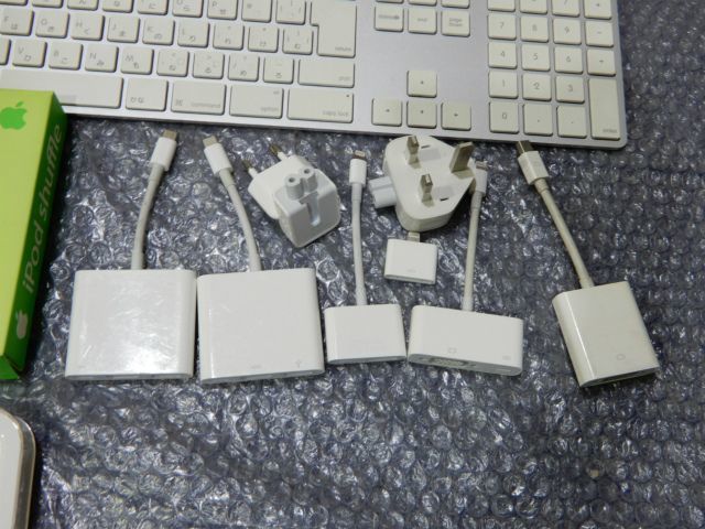 1 jpy ~ Apple product various set sale! keyboard /Apple TV/ Apple watch for band / conversion adaptor other present condition delivery 