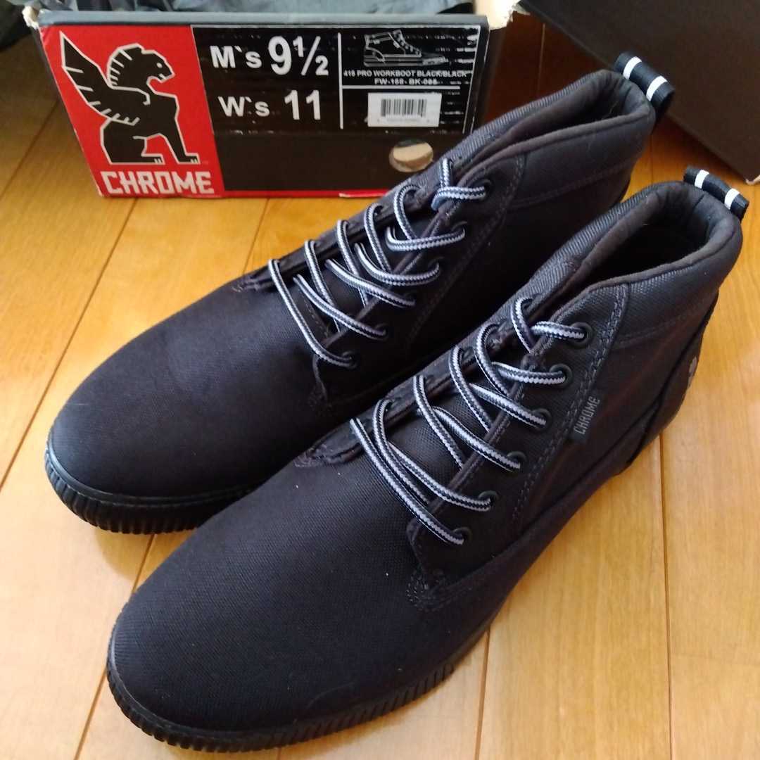 CHROME クローム スニーカー 415 PRO WORKBOOT BLACK/BLACK SPD CHROME クローム スニーカー 415 PRO WORKBOOT BLACK/BLACK SPD