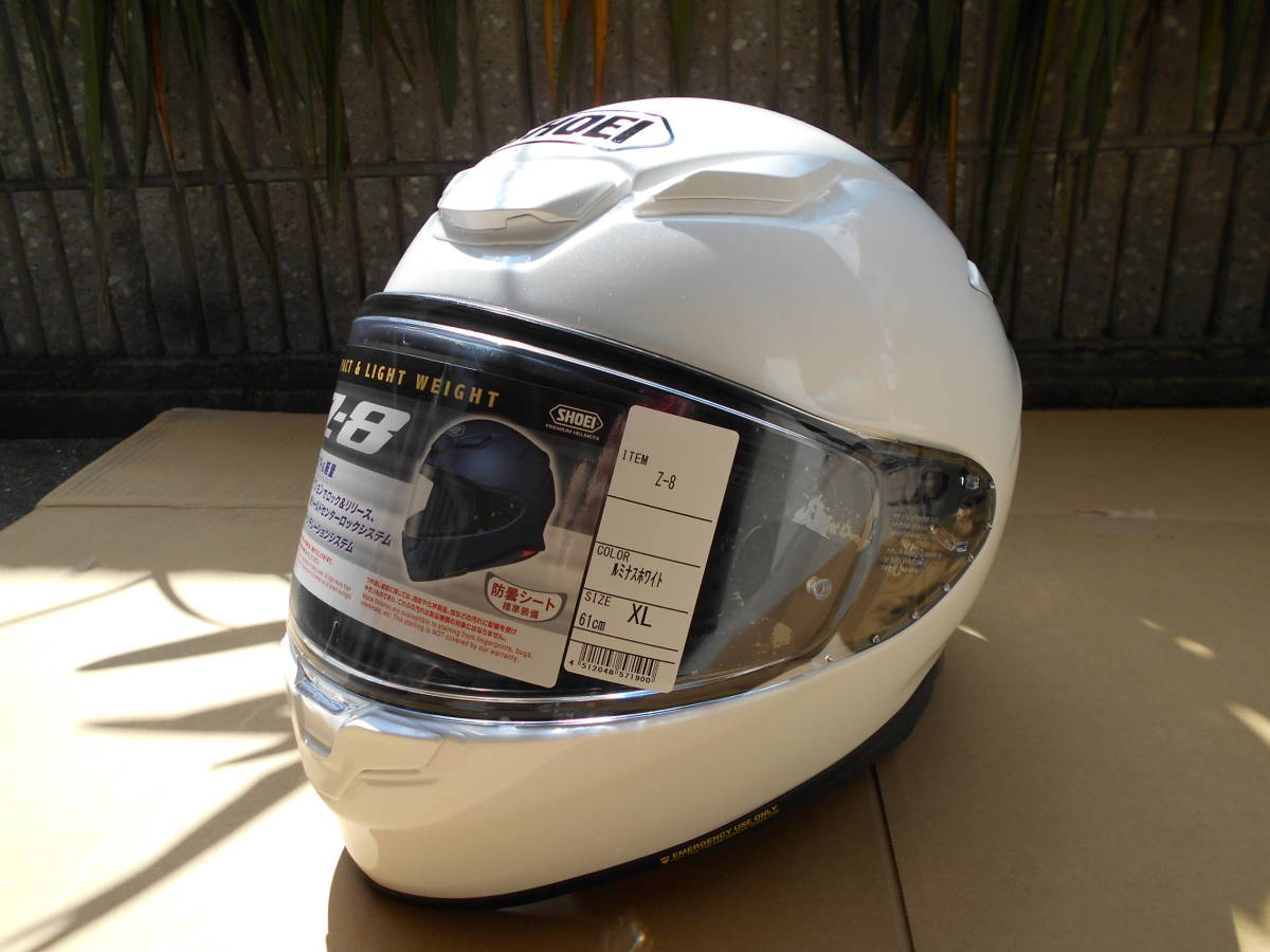 受注生産品】 送料無料 SHOEI ショーエイ Z8 Z-8 XLサイズ 新品