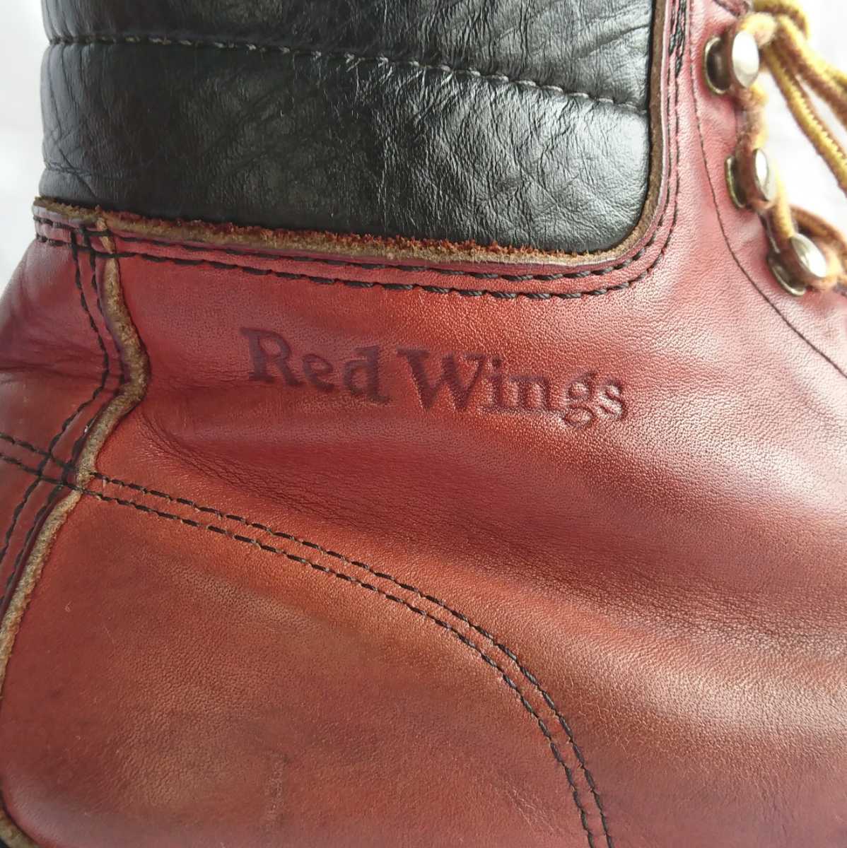 廃盤 RED WING SUPERSOLE 6 MOC 204 8804 刺繍羽タグ 9 1/2 27.5