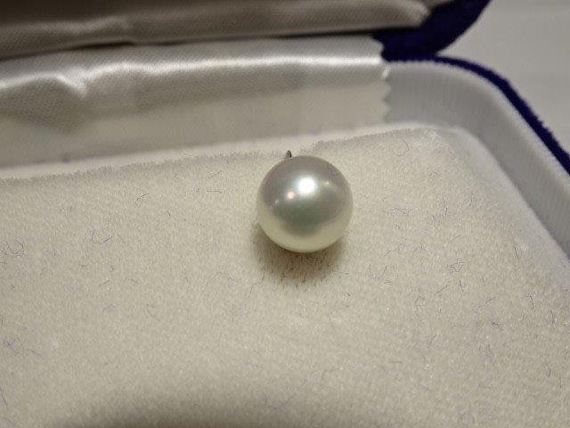 K14WG 真珠のイヤリング レターパックプラス可 1018U11Gの画像4