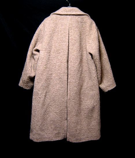 TOMORROWLAND Tomorrowland polyester wool big Chesterfield coat 