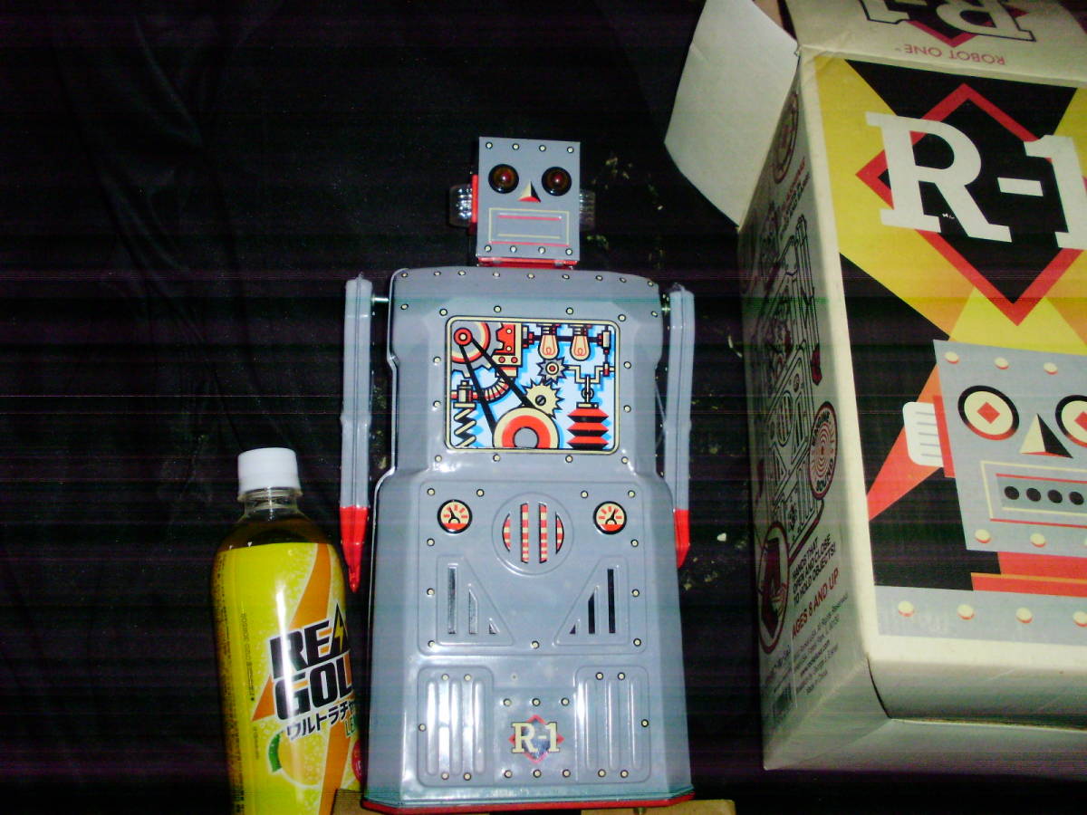 ブリキ　ロボット　Ｒ-1
