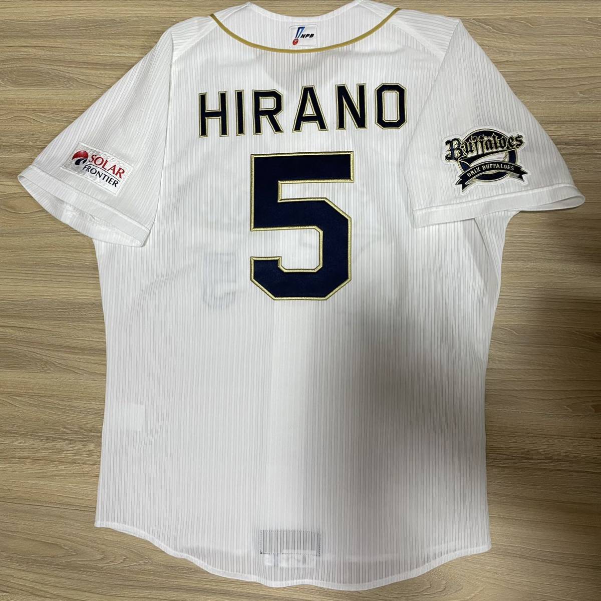 オリックスバファローズ ラベロ 実使用ユニホーム 直筆サイン入り