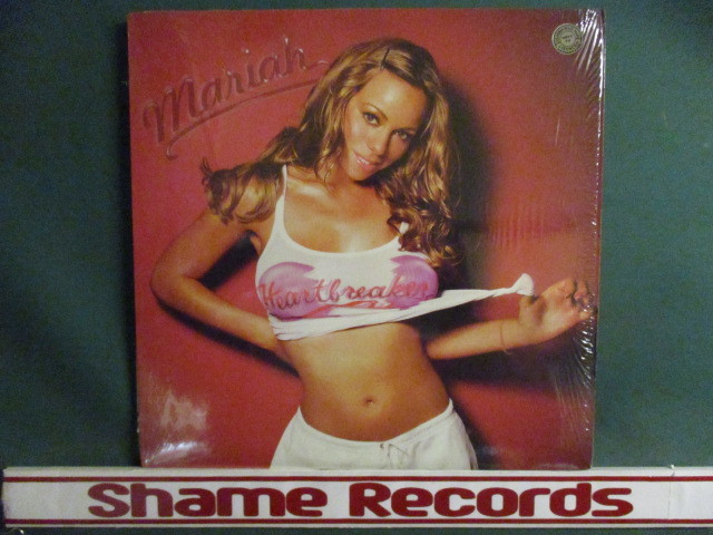 Mariah Carey ： Heartbreaker 12'' (( Remix Featuring Da Brat & Missy Elliott / 落札5点で送料無料_画像1
