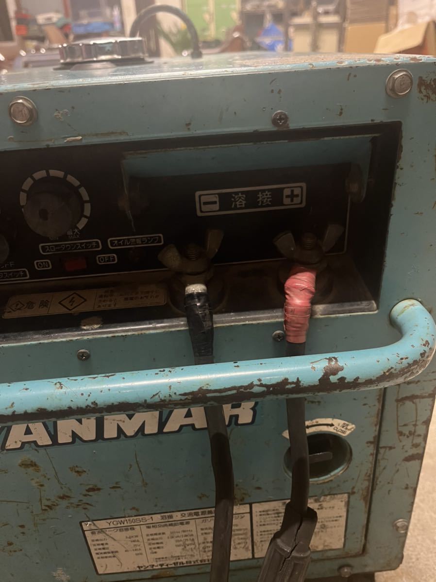 Yahoo!オークション - 発電機 溶接機 YANMAR 3.5KW 140A YGW Yahoo!オークション - 発電機 溶接機 YANMAR 3.5KW 140A YGW