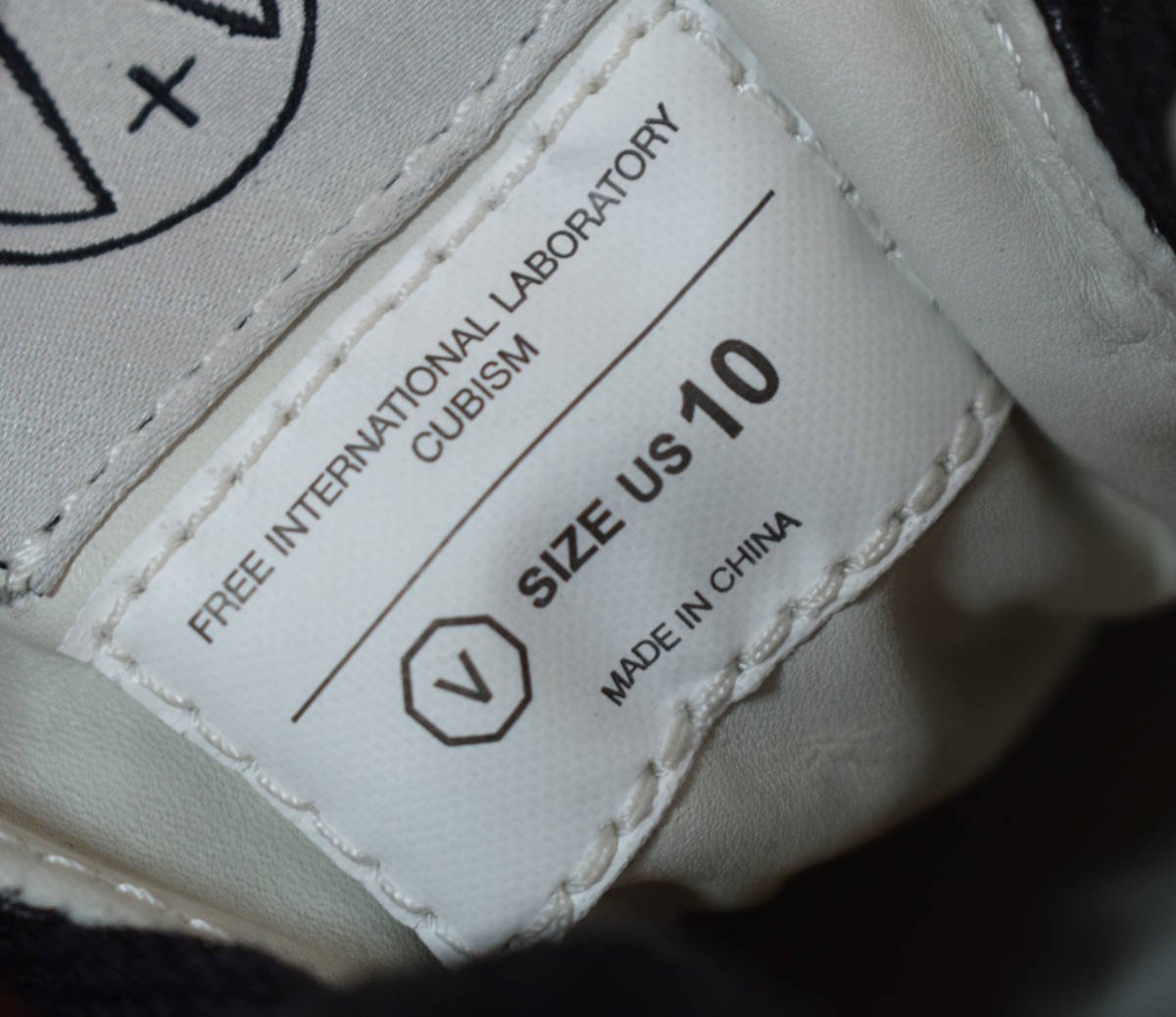 未使用品 初期 visvim LOGAN ELK LOW ビズビム ローガン エルクレザー 黒 US10 28cm_画像5