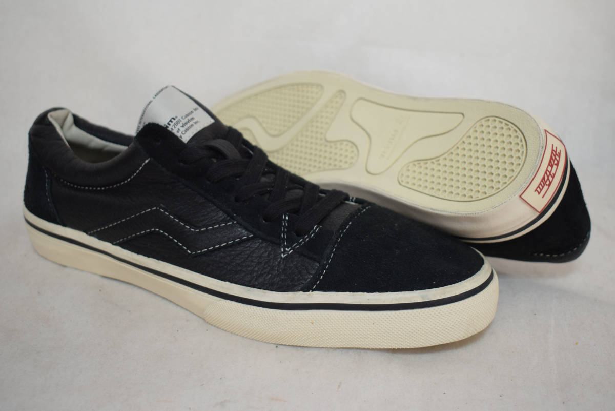 未使用品 初期 visvim LOGAN ELK LOW ビズビム ローガン エルクレザー 黒 US10 28cm_画像2