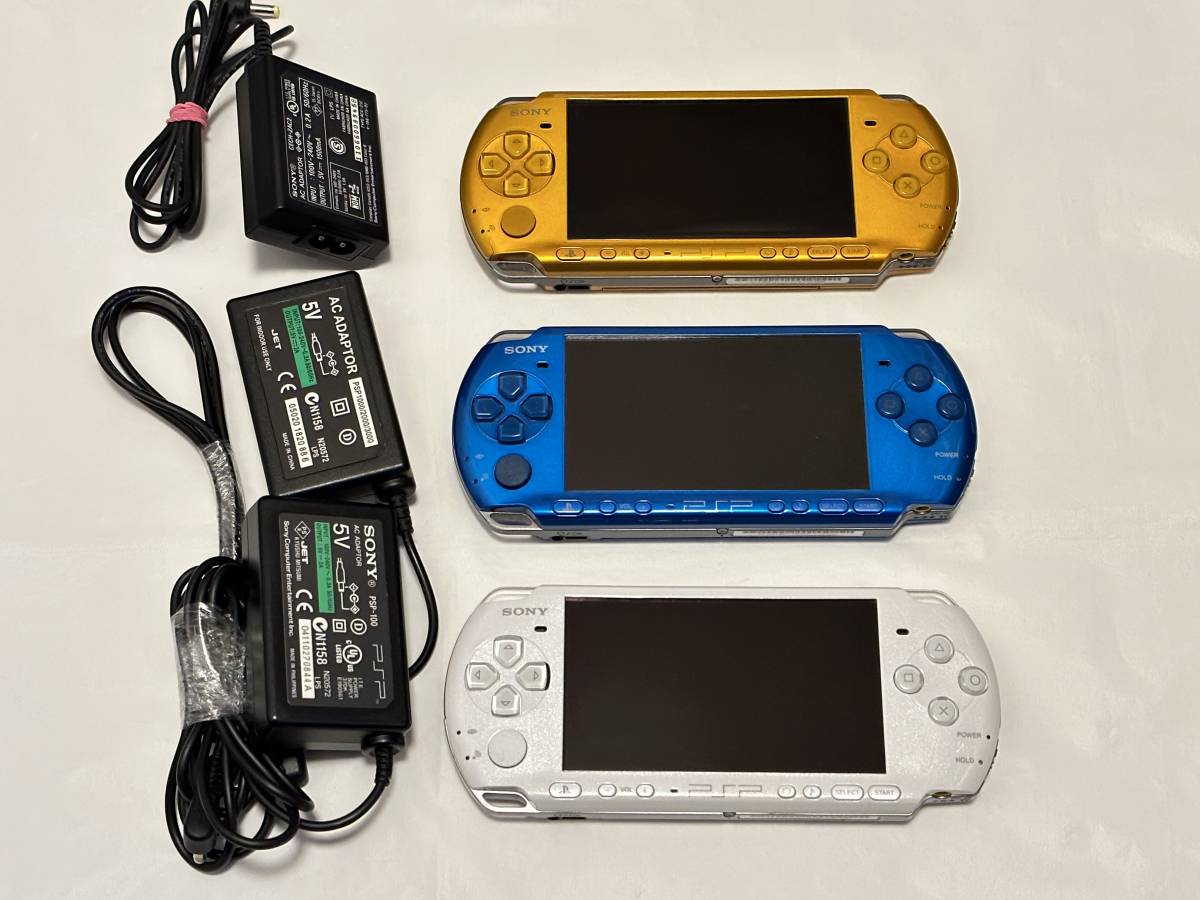 5☆大好評 PSP-3000 プレイステーションポータブル本体 ブライト 