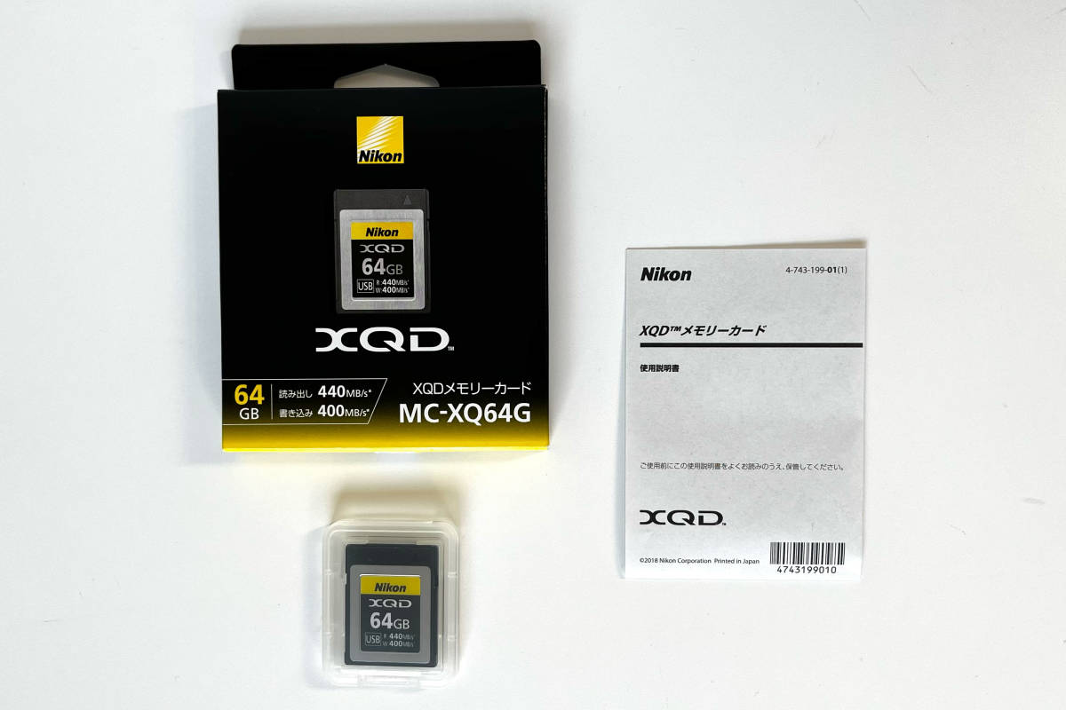 Yahoo!オークション - ☆ ニコン Nikon XQDメモリーカード 64GB M...