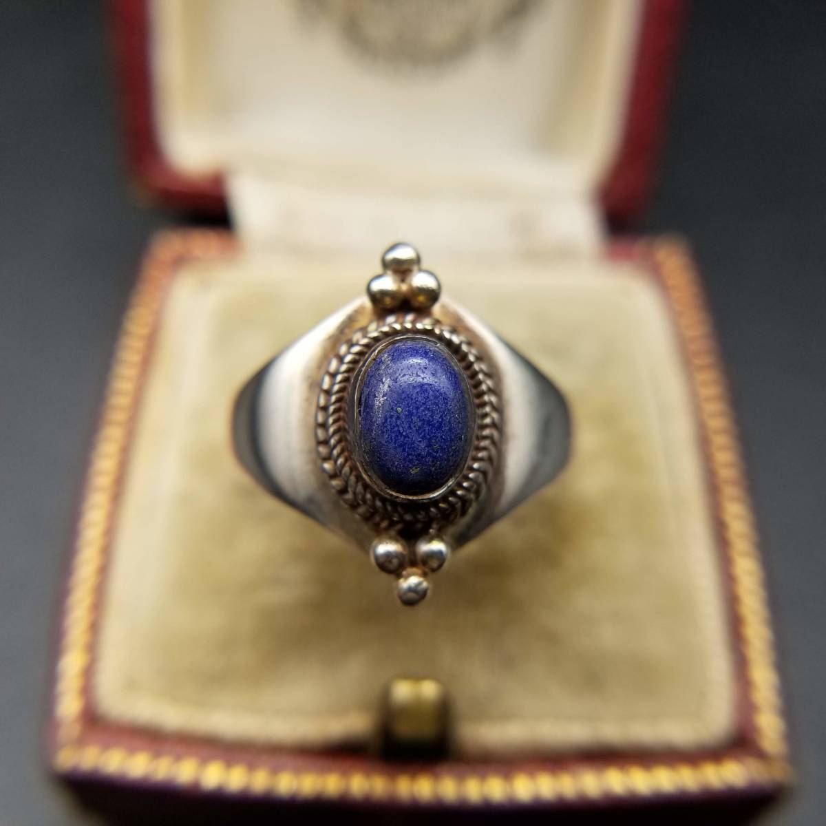 Lapis Lazuli Cabono 925 Серебряное США.