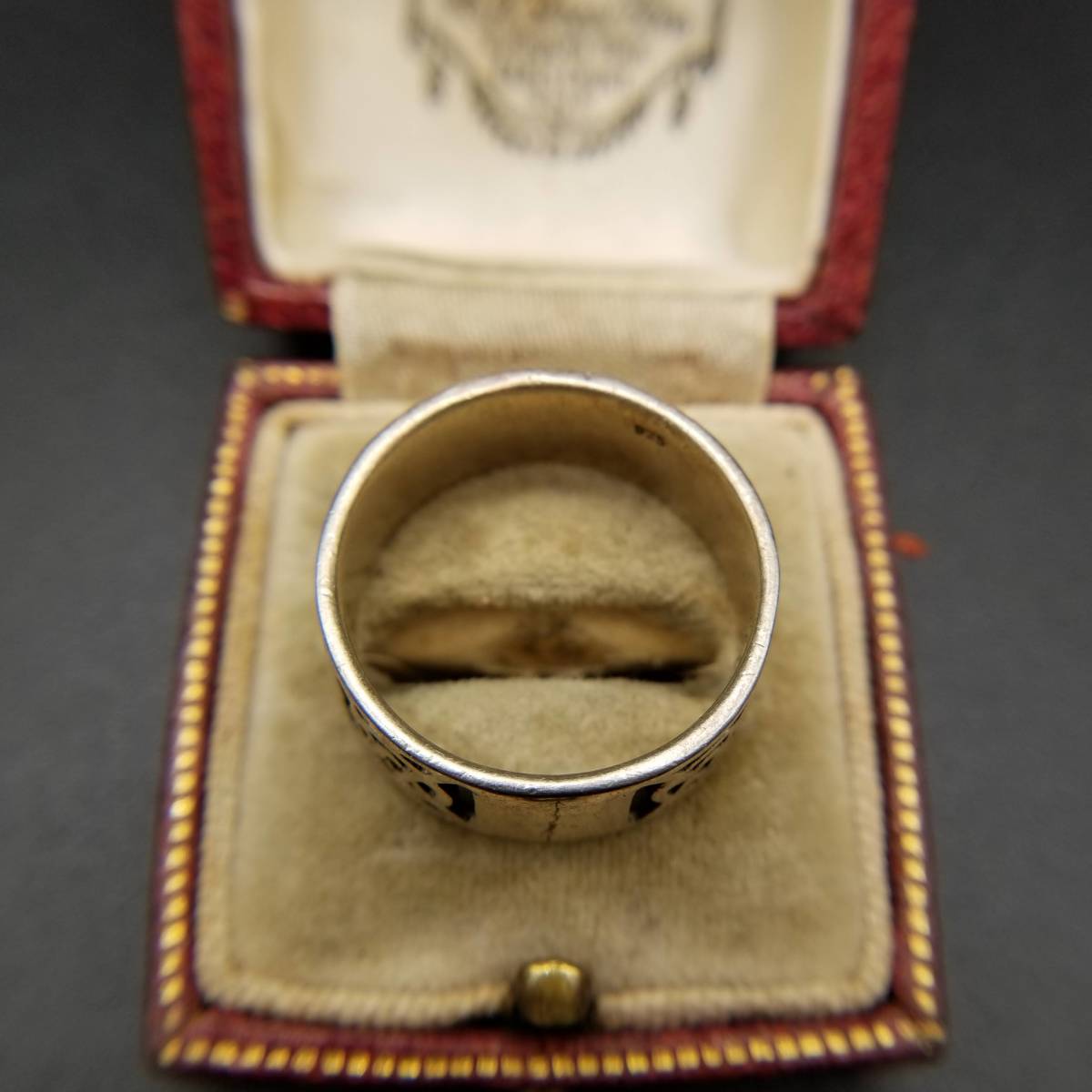  Celt узел Irish стиль 925 серебряный Vintage частота кольцо кольцо серебряный широкий мужской ювелирные изделия присутствие объем A871