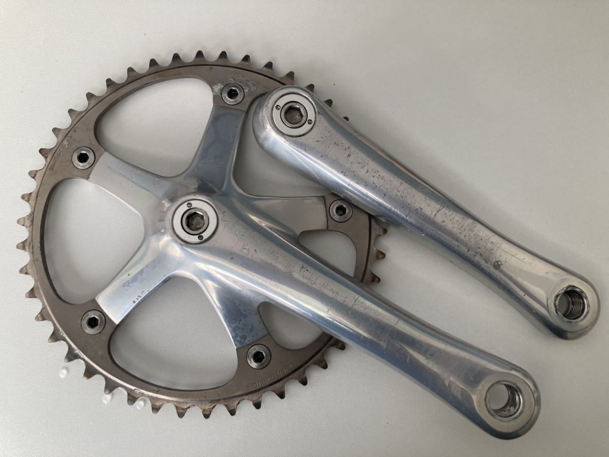 サービス Hard PointSHIMANO シマノ FC-7710 トラック用 165mm