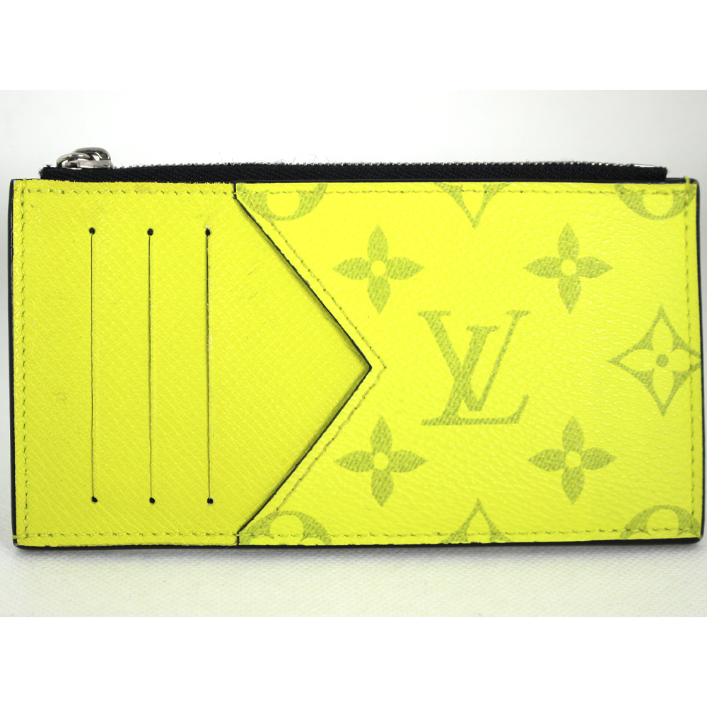 超美品 LOUIS ユニセックス イエロー系 コインケース モノグラム タイガラマ M30320 VUITTON/ルイヴィトン その他