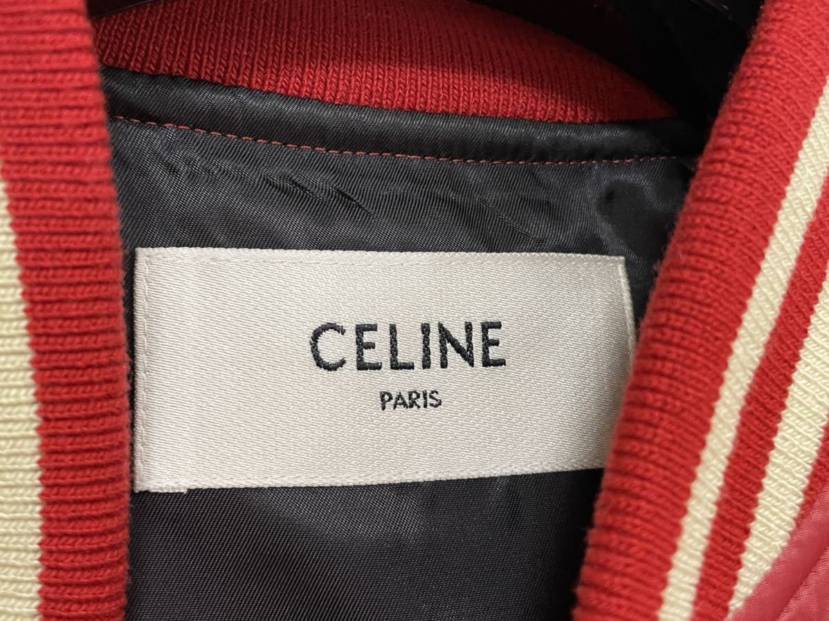 CELINE 20ss テディジャケット スタジアムジャケット XS | labiela.com