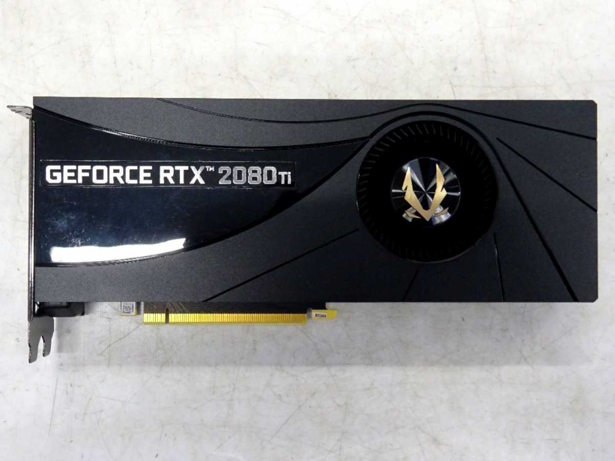 グラフィックボード ZOTAC GeForce RTX2080 Ti 11GB 美品_画像2